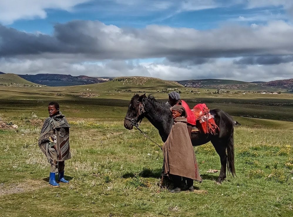 Lesotho blankets