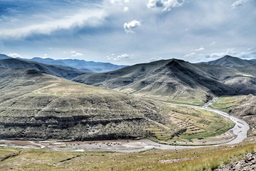 bikepacking lesotho itinerary