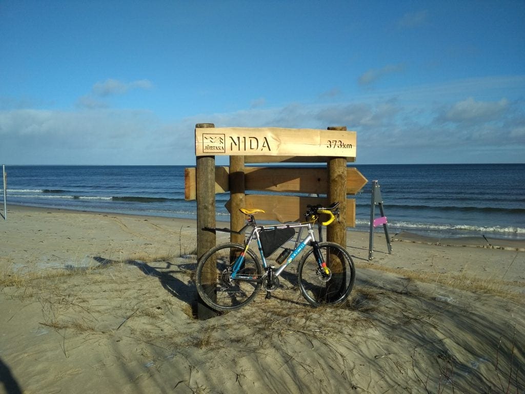 cycling latvia coast