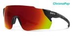 Smith Optics Attack Sunglasses With ChromaPop Lens - Matte Black Frame, Platinum Ignitor Lens, Size 99/1/120