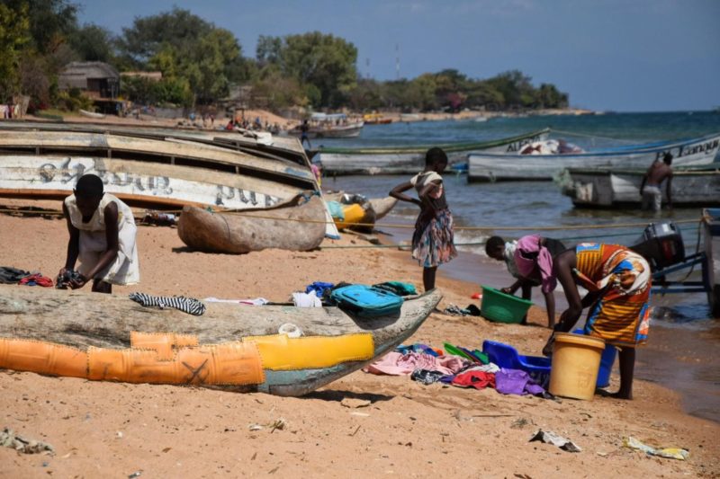 cape maclear malawi spiaggia