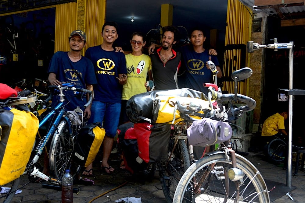 cycle touring community in Indonesia