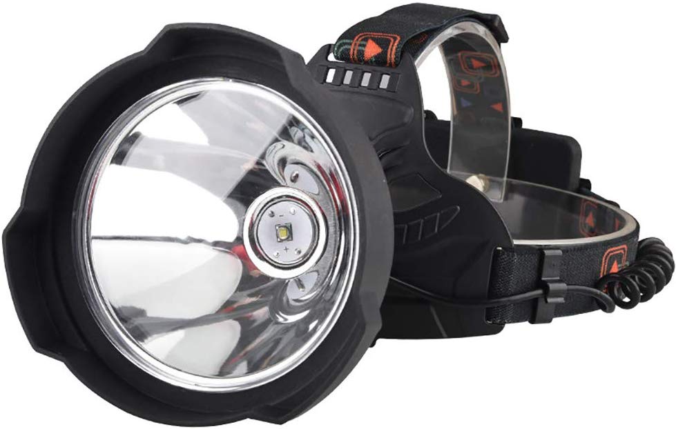 Rechargeable Headlamp Best Brightest Spotlight Headlight Long Shot Outdoors Camping Run