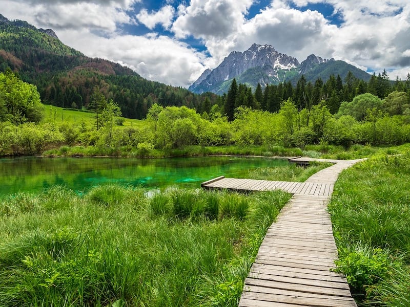 biking in Slovenia