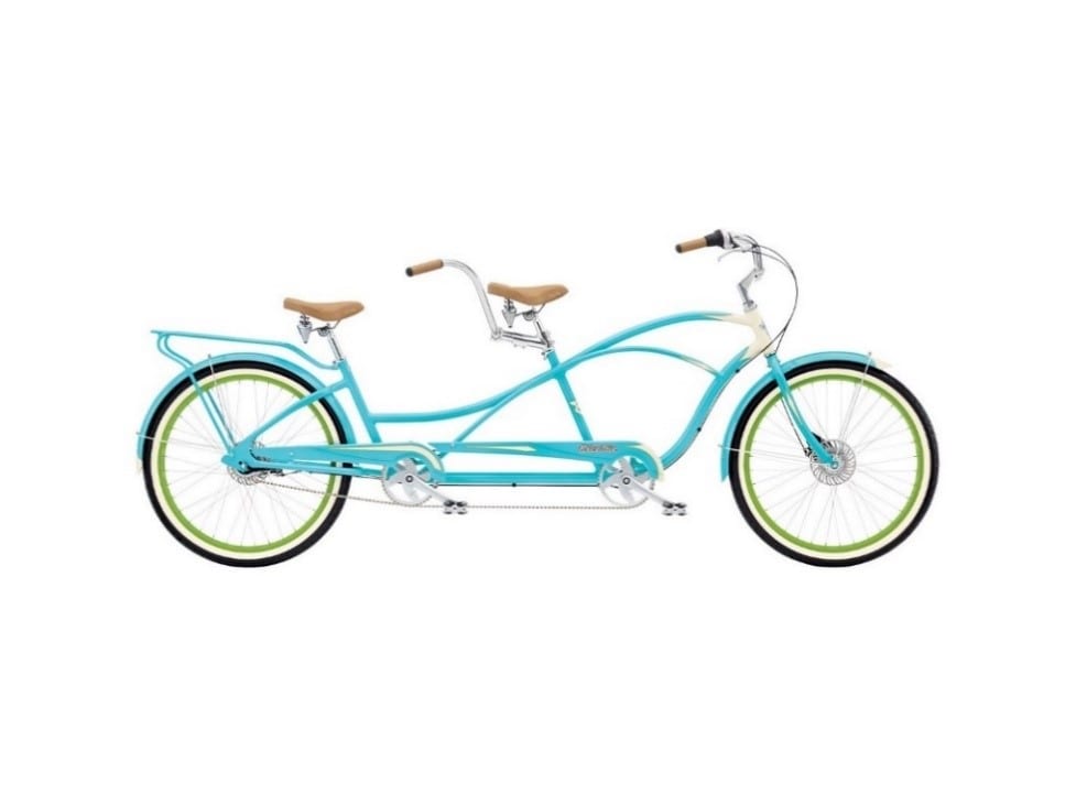 small tandem bike