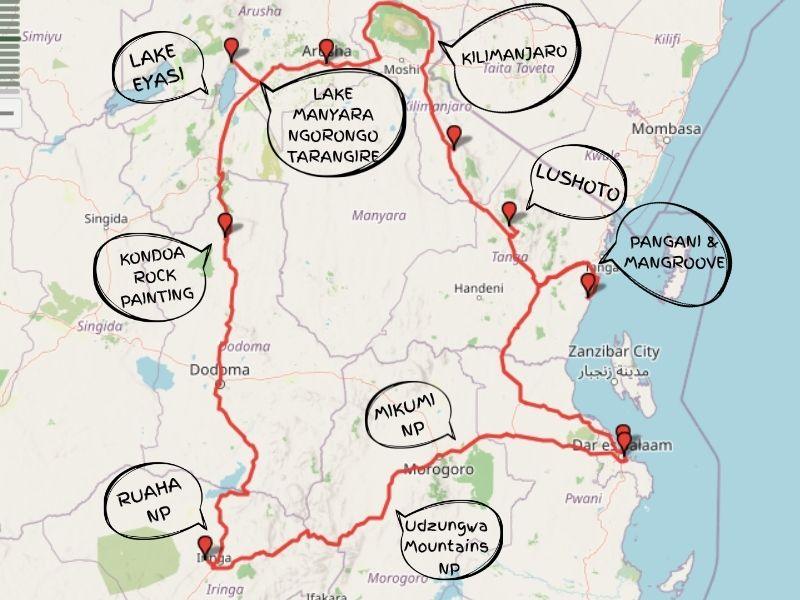self drive in tanzania guide