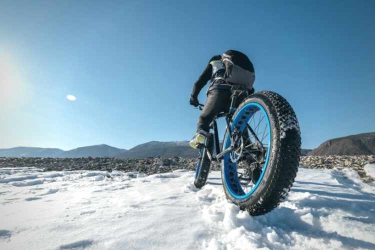 biking with a backpack