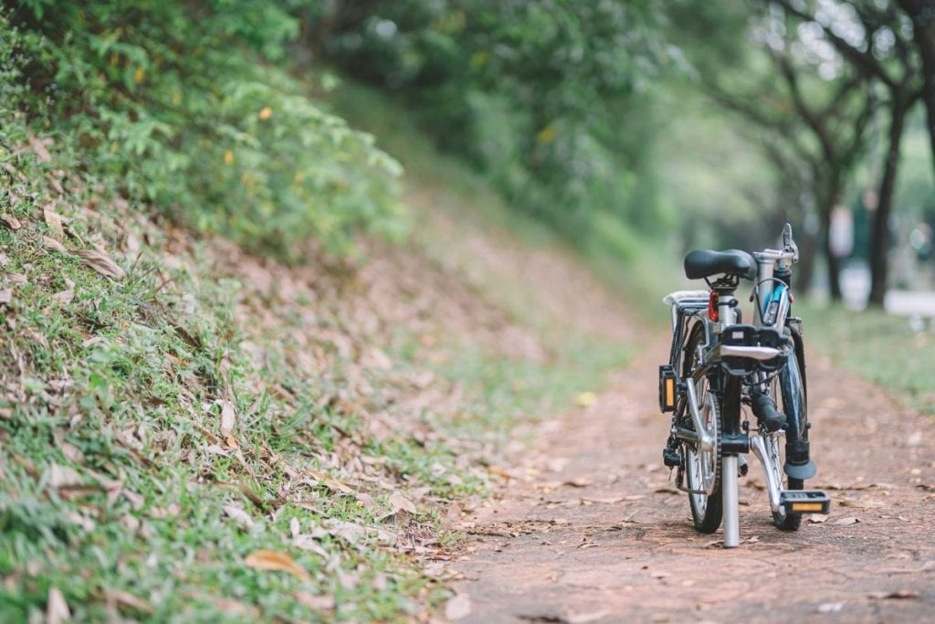 folding bike touring