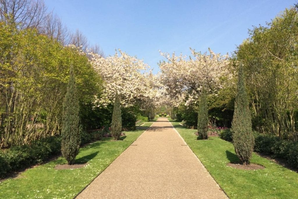 Regent’s Park cycling path