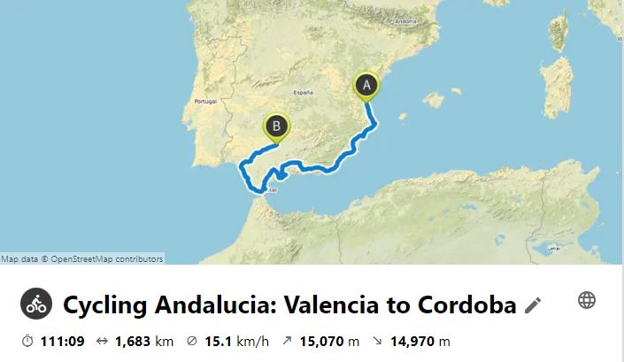 Cycling Andalucia and the Spanish Southern Coast 7
