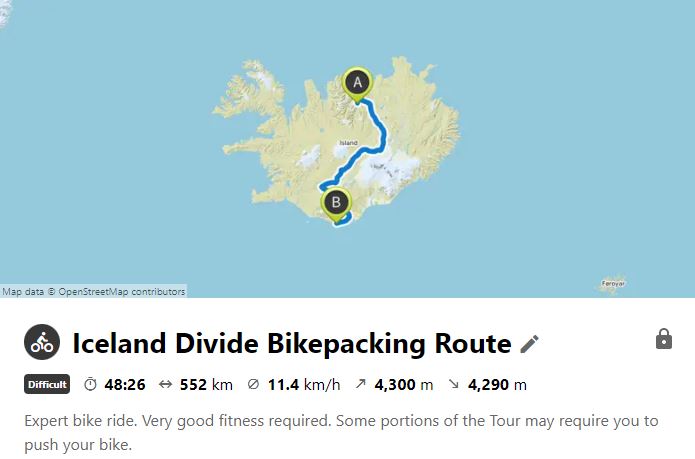 Cycling The Iceland Divide 40