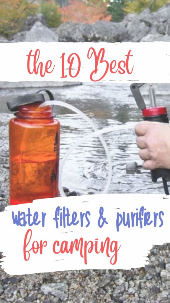 best water filter and purifier for camping bikepacking cycle touring backpacking