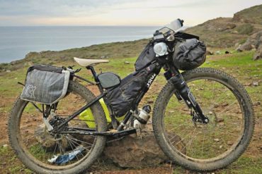 mountain bike touring