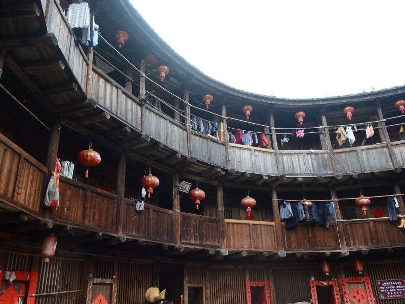 tulou china earth building fujian