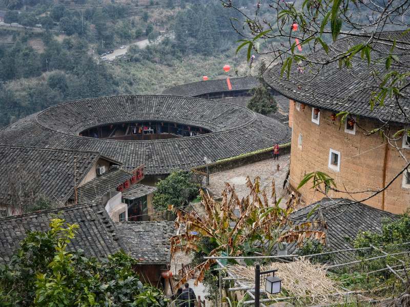 tulou china earth building fujian