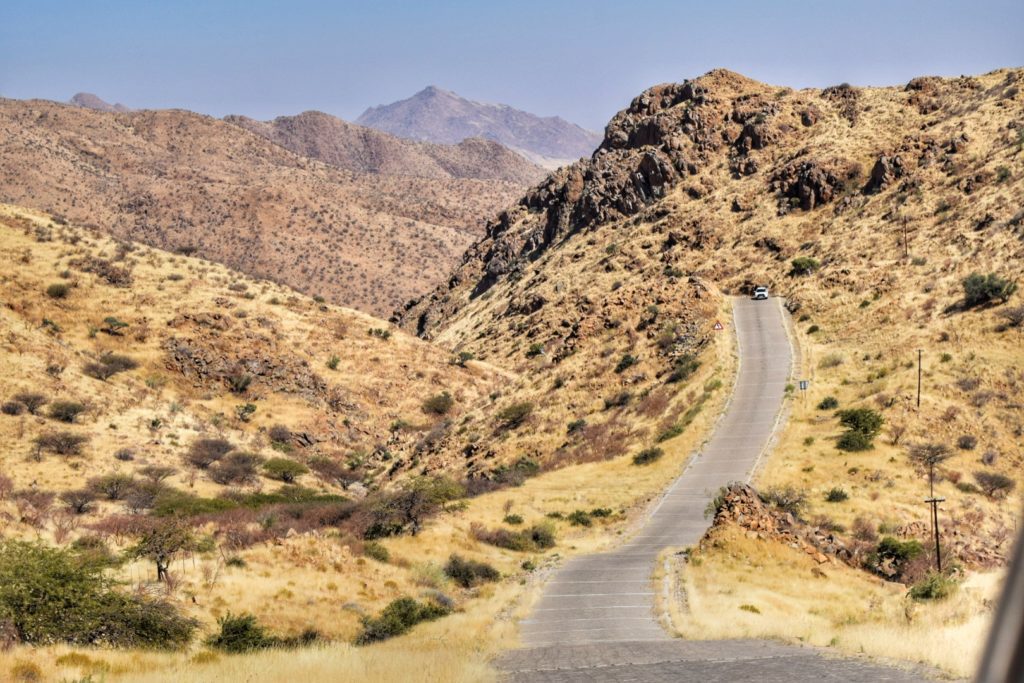 cycling Namibia