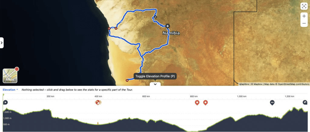 רכיבה על אופניים נמיביה: 2 מסלולי רכיבה במדבר נמיב + מידע 3