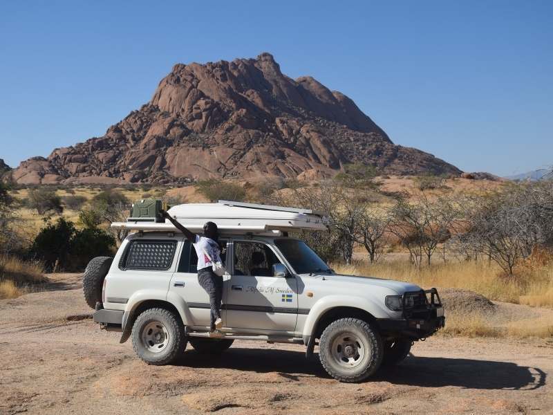 Spitzkoppe Campsite Namibia