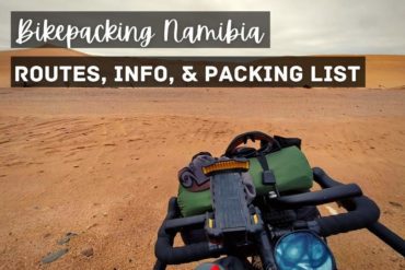 bikepacking namibia