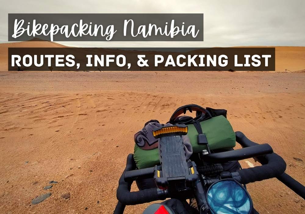 bikepacking namibia