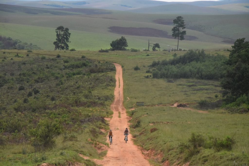 cycling Nyika Plateau