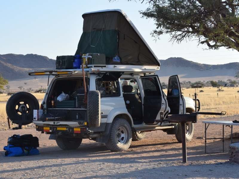 best campsites in Namibia