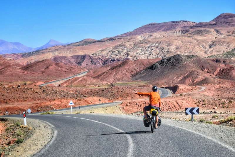 Biking in Morocco: Roads, traffic, and drivers