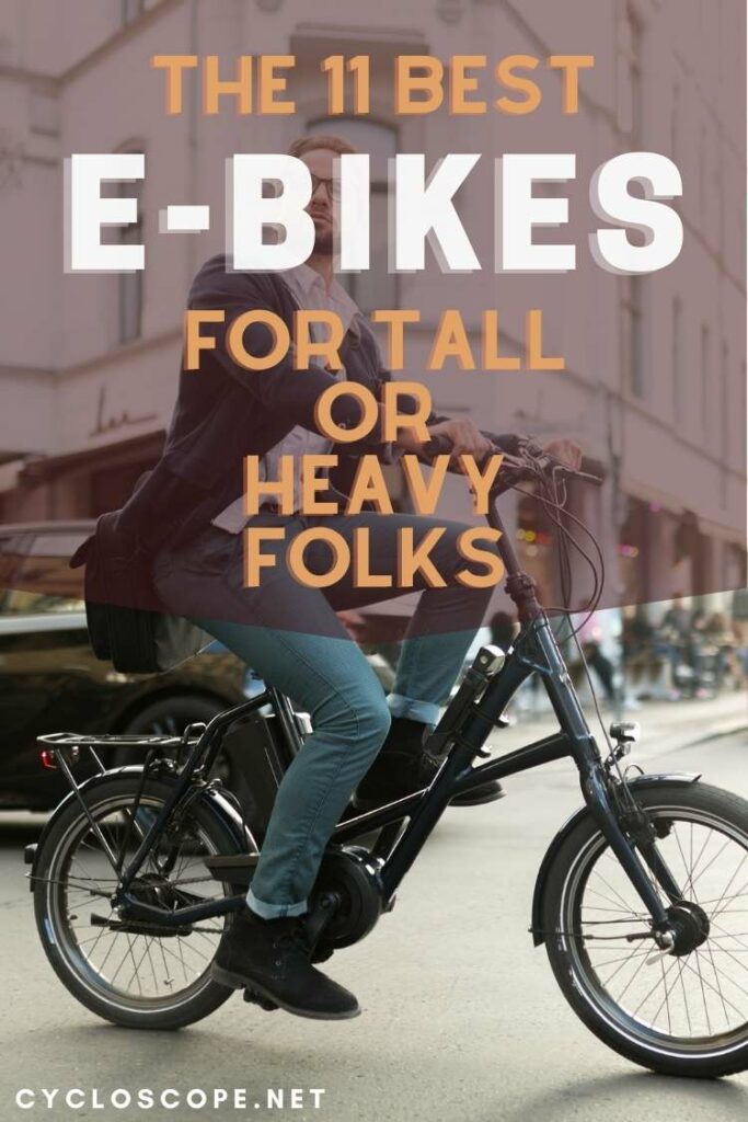 eBikes for Big Guys Tall Heavy Riders 9 Best Electric Bikes