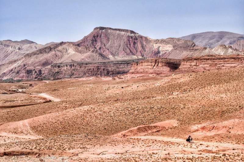 cycle touring in morocco