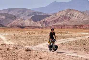 cycle touring morocco desert