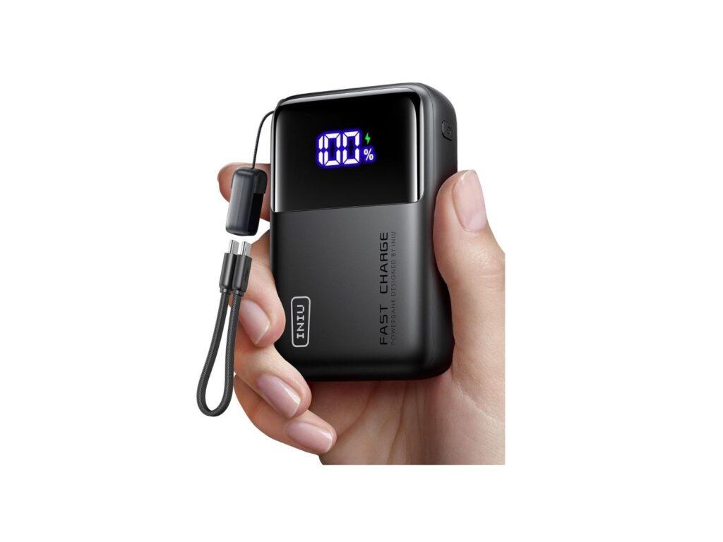 An image of one of the best power banks for bikepacking by iniu