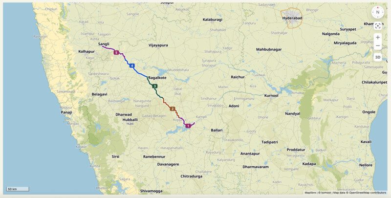 Bikepacking India: Maharashtra to Karnataka