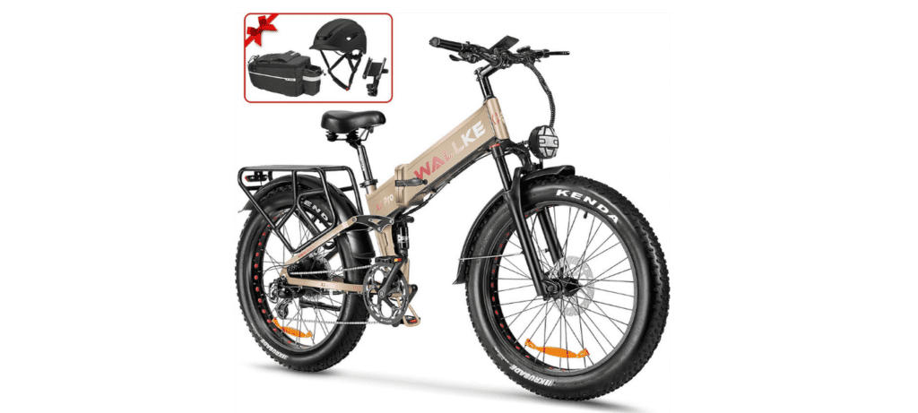 An image of the one of the best electric bicycles for hunting by WALKE