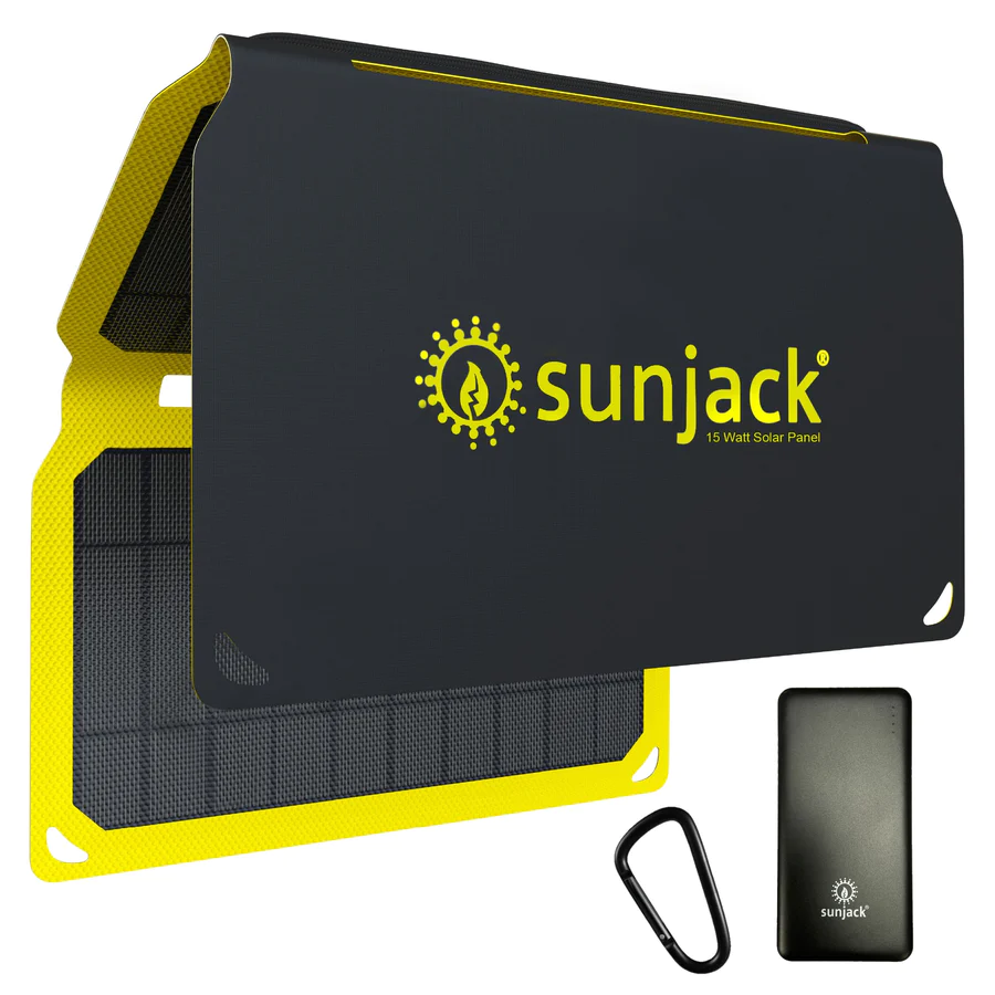 bikepacking solar panel SunJack 15W