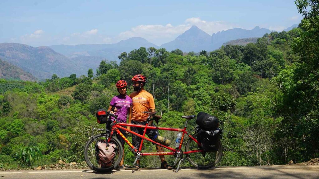 cycle touring south india