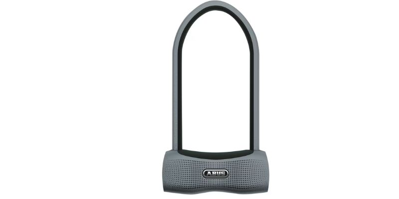 An image of the best eBike locks that is also U shaped