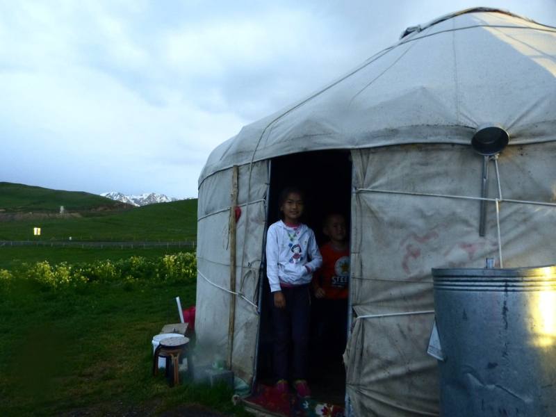 nomadi in Kazakhstan