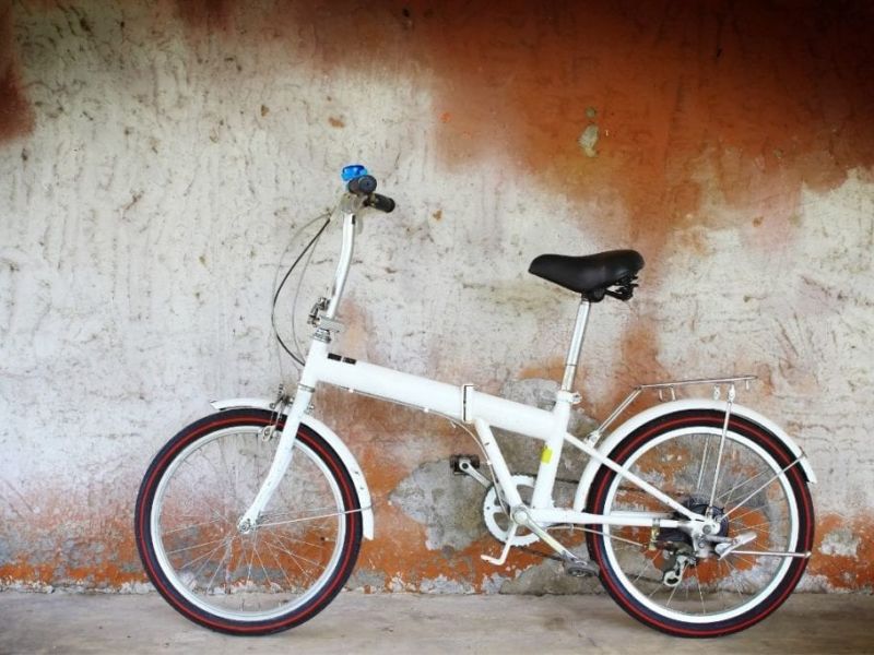 touring on a folding bike