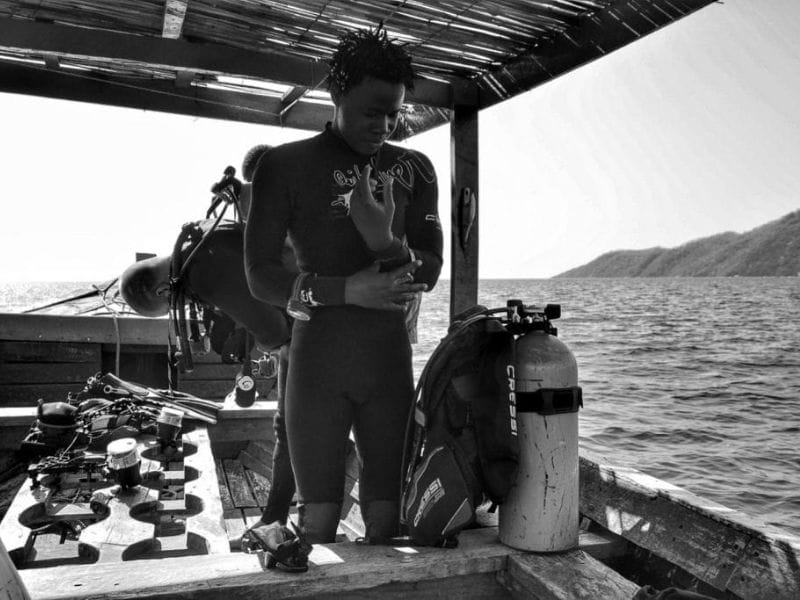 diving lago malawi