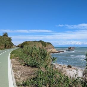 green way trabocchi italy sea