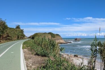 green way trabocchi italy sea