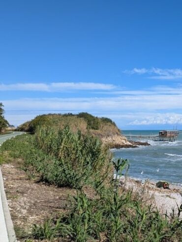 green way trabocchi italy sea