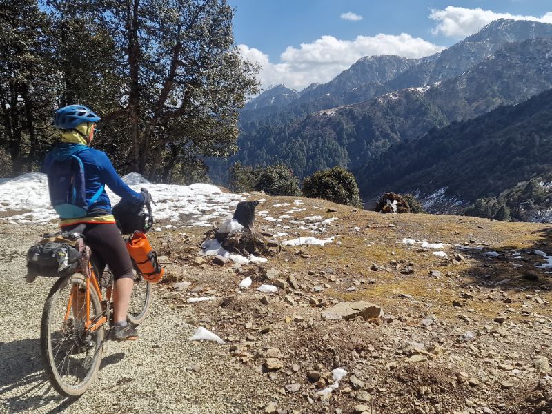 cycle route pushpalal west nepal
