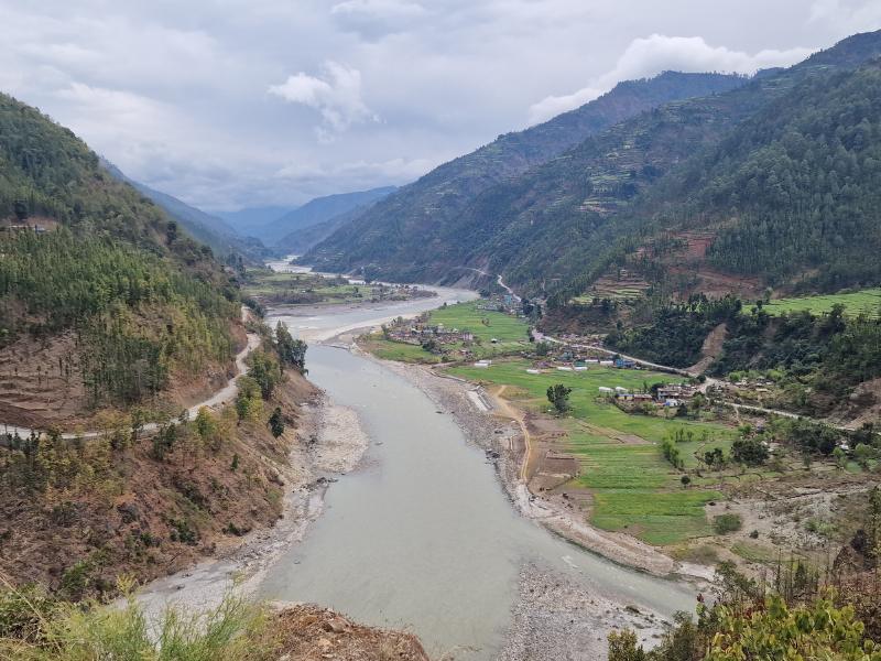 cycle route pushpalal west nepal