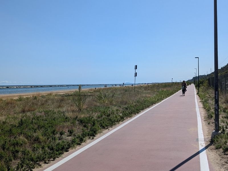 ciclovia adriatica pesaro fano