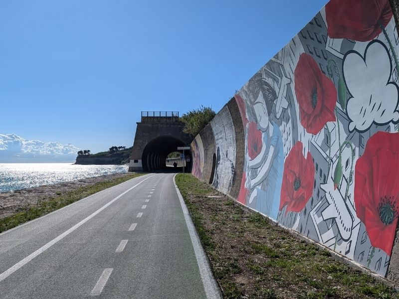 green way trabocchi italy sea