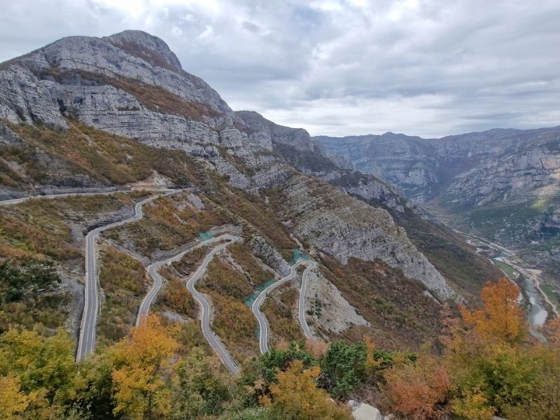 cycling albania alps