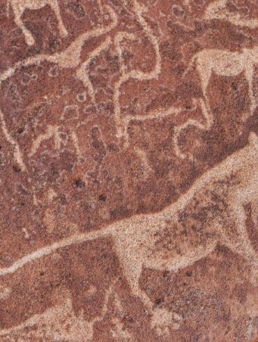 Twyfelfontein rock painting unesco namibia