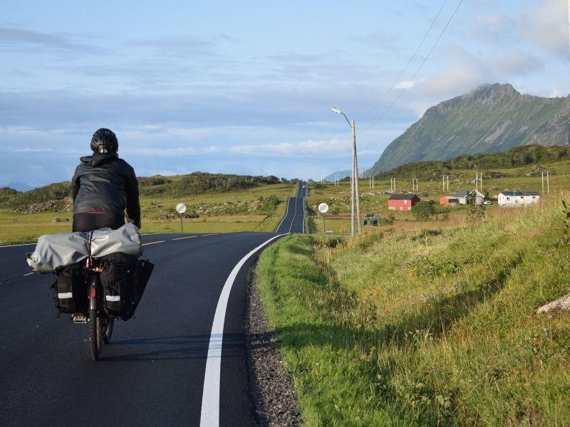 cycling Lofoten and Vesterålen Islands
